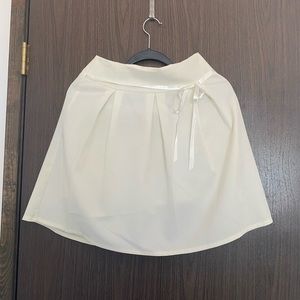 Cream white skirt XS